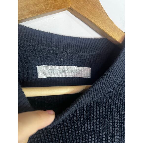 Outer known Organic cotton blend nostalgic sweater size medium MSRP $158 - Picture 4 of 6
